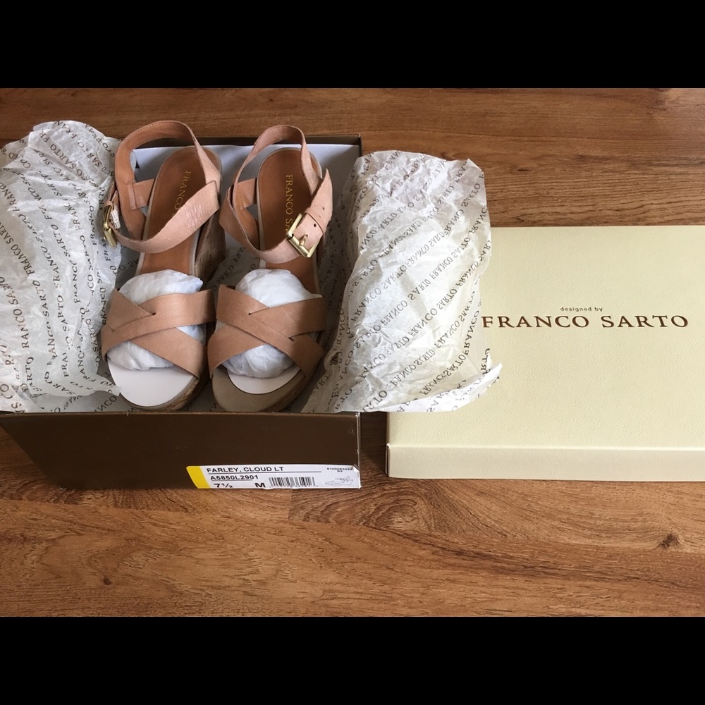 Franco Sarto wedge sandal - Picture 2 of 8